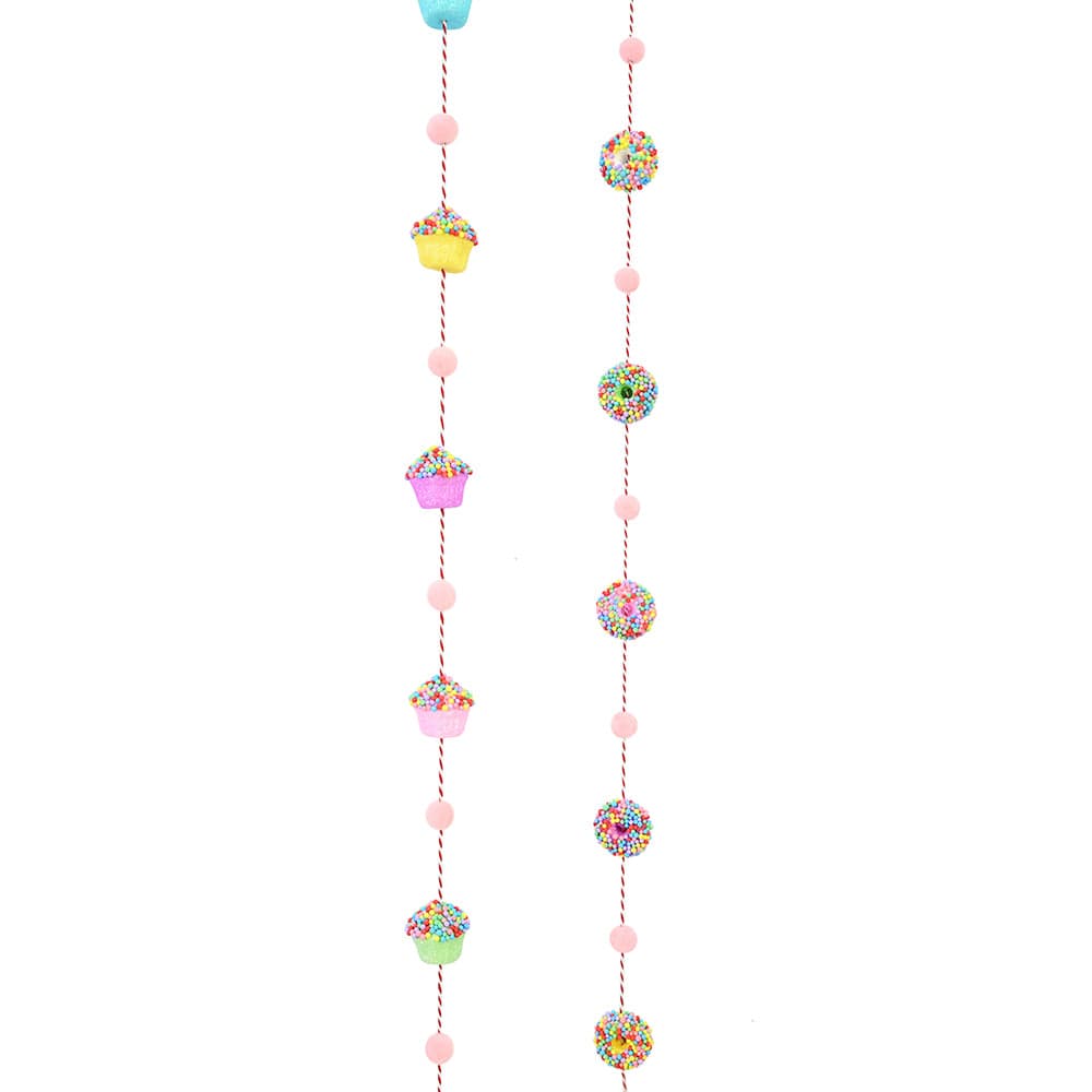 Rainbow Sweets Garland Asst (2m)