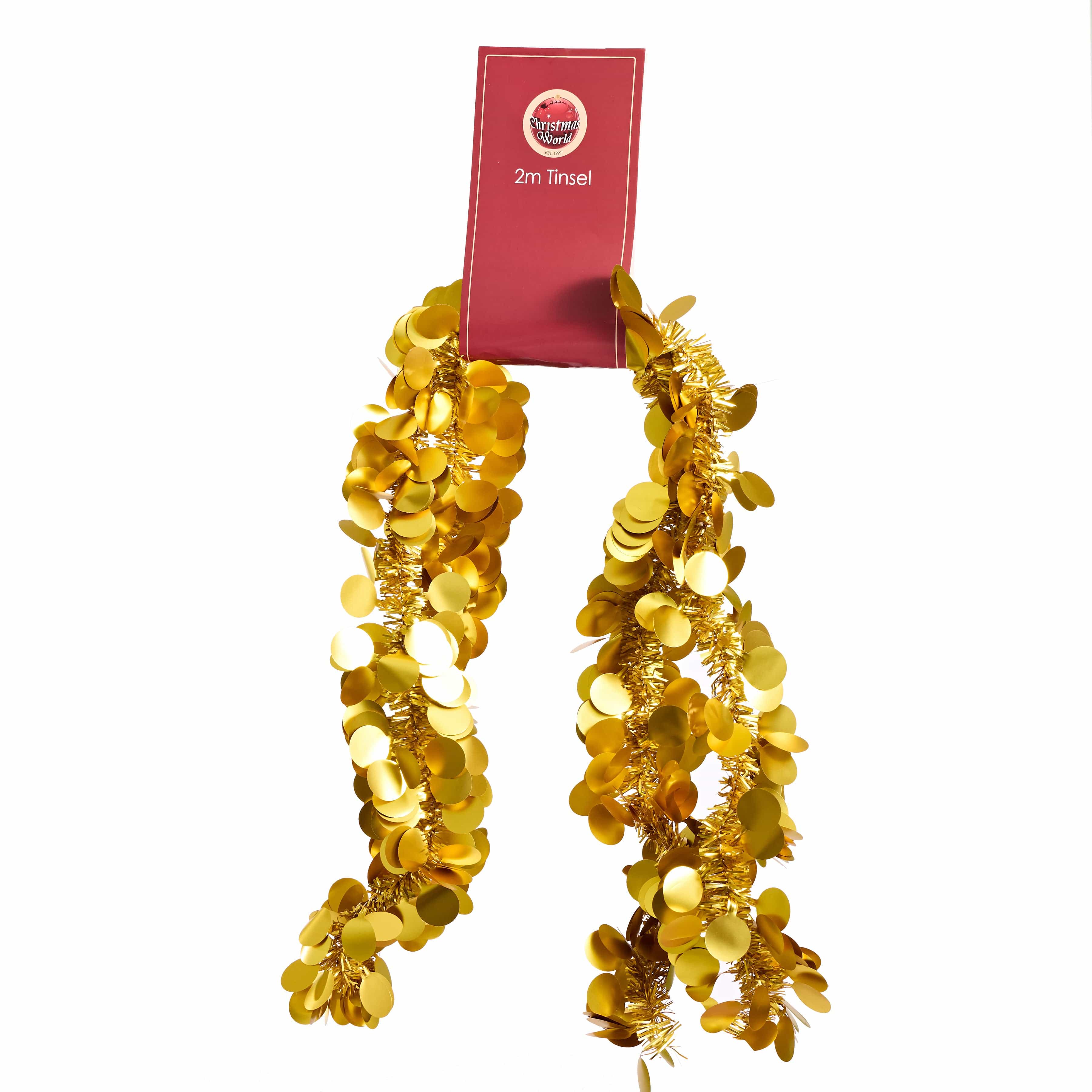 Bauble Cut Tinsel (2m)