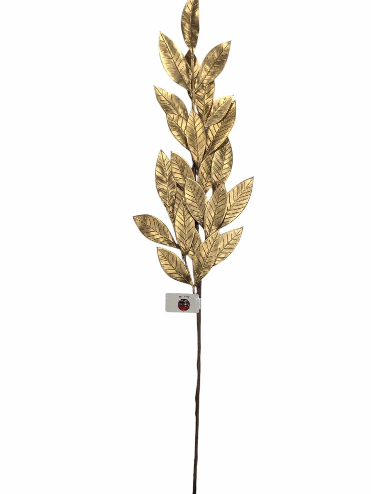 Gold Laurel Leaf Stem (70cm)