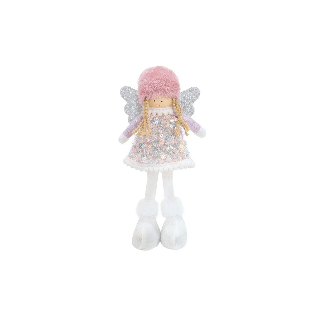 Standing Pastel Sequins Fairy Asst (27cm)